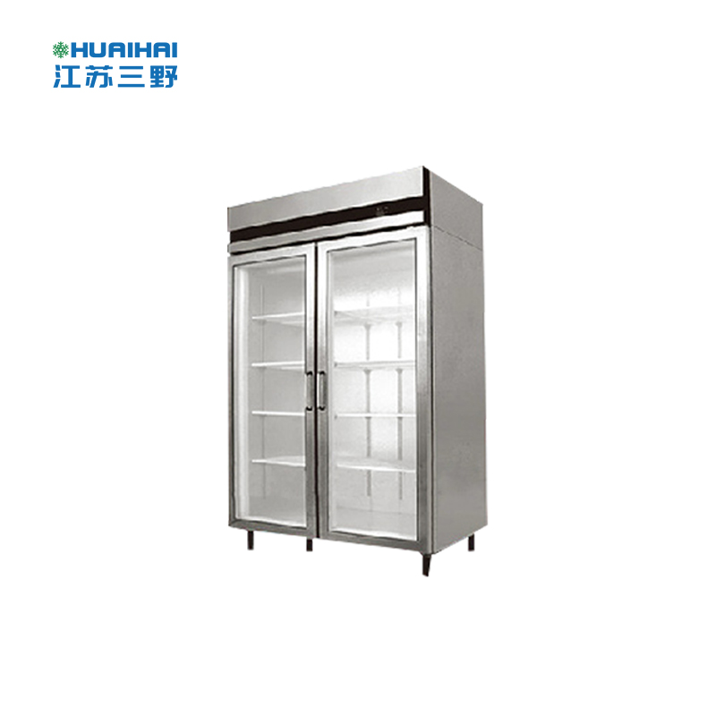 K-二門不銹鋼展示柜